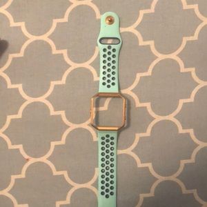 Fitbit changeable band in turquoise, size small